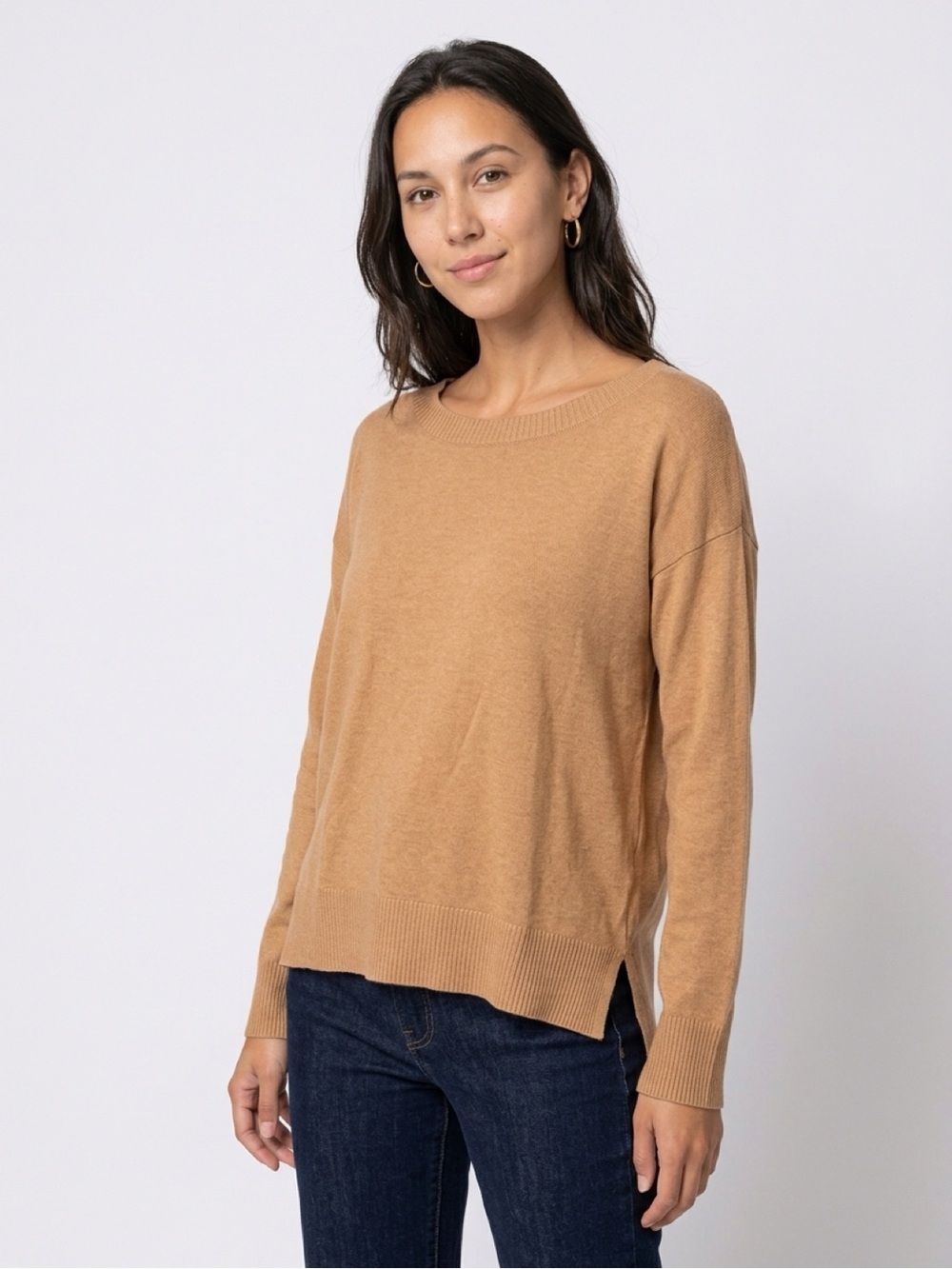 GAP Camel/Tan Crewneck Sweater